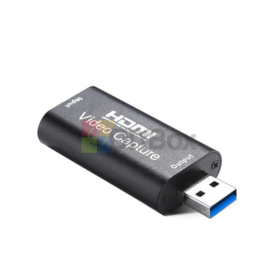 Grabador de tarjetas de captura de video 4K 1080P HD USB 3.0 para juego PS4 transmisión en vivo Foto 3 de 4