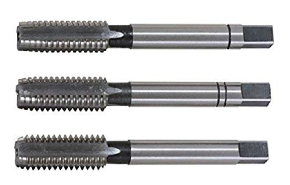 KS Tools 331.0140 Serie 3 Maschi M14x2 HSS per Filettatura a Mano