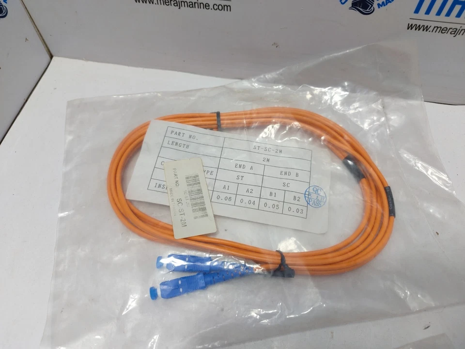 Belkin ST-SC-2M Fiber Duplex Cable 2M LOT 3 PC Foto 2 de 4