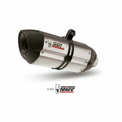 GSXF 650 2007 - 2016 Terminale di Scarico Marmitta Silenziatore GP1