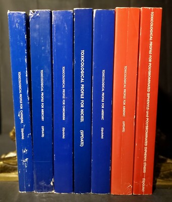 US Dept HHS Toxicological Profile for Nickel Mercury Arsenic Chromium 7 VOLUMES