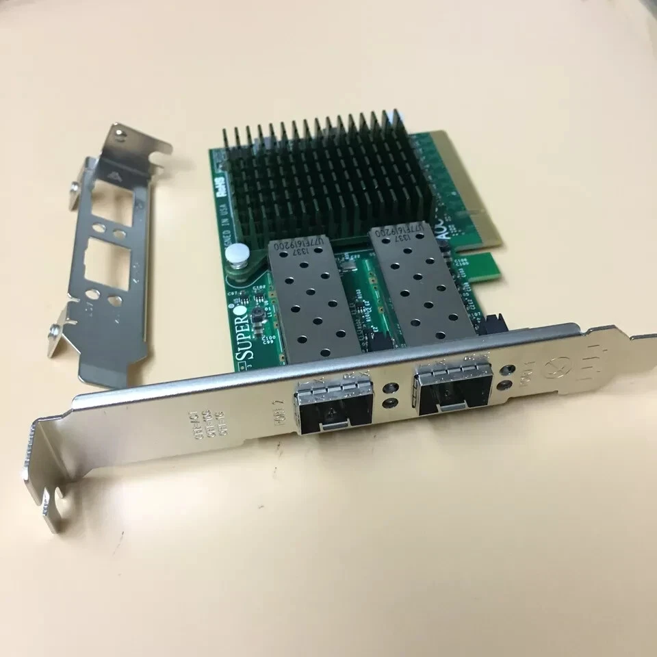 AOC-STGN-I2S SUPERMICRO X520-DA2 REV 2.0 DUAL PORT 10 GIGABIT ETHERNET CARD - Image 3 of 3