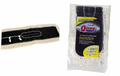 quickie cotton dust mop refill