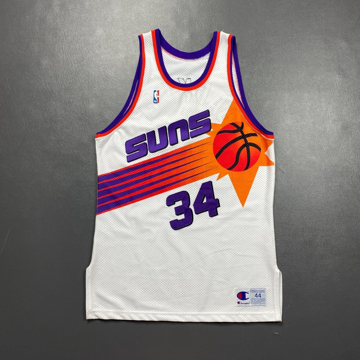 100% Authentic Charles Barkley Vintage Champion Phoenix Suns