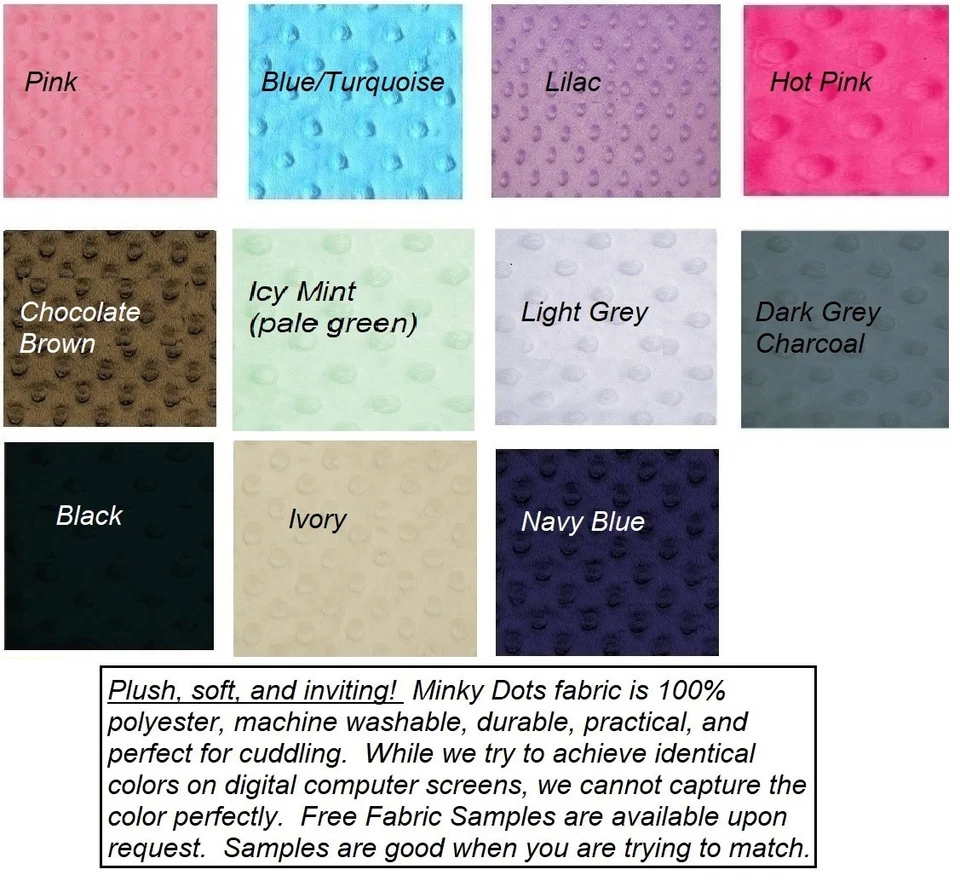 Crib Sheet Solid Crib Sheet Minky Soft &Textured - Image 2 of 4