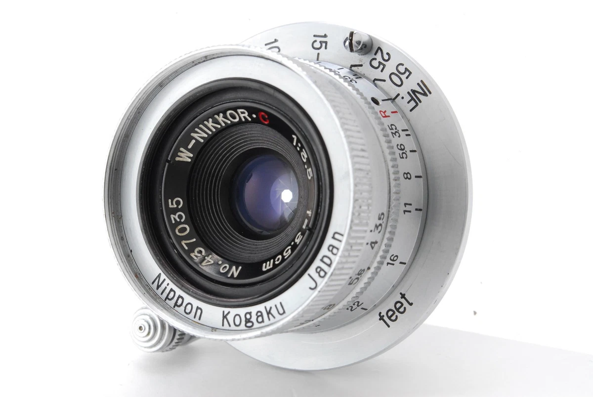 Nikon NIKKOR W f/3.5 Camera Lenses for sale - eBay