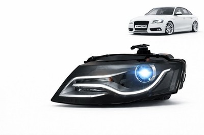 Left Headlight for Audi A4 8K 2007 2008 2009 2010 2011 VP1416L Black LHD