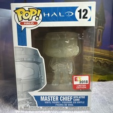 Funko Pop! nuevo en caja Figura exclusiva Halo: Master Chief with Active Camo #12 E3 2018