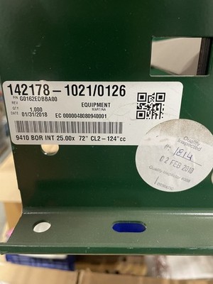 Dematic Gravity Roller Conveyor Section 25'' x 72''   New Open Box   142178