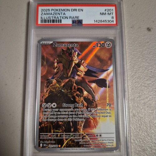 Zamazenta graded PSA 8 for sale on eBay