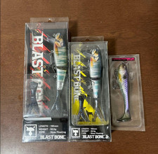 Jackall Blast Bone, Blast Bone Jr, Duncle 5" Set Big Bait Swimbait Japan Lures