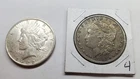 90% Silver Lot | 1922-D Peace Dollar | 1882-O Morgan Dollar