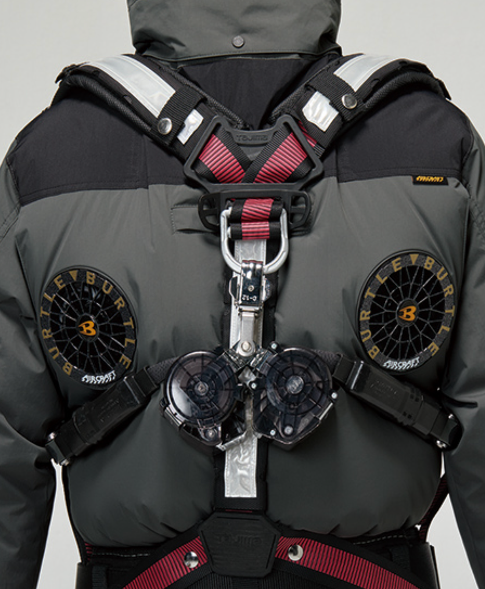 NEW BURTLE Aircraft Cooling Jacket Fan Set USB Powered FROM Japan