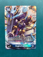 1x Aegisdramon EX3-026 Draconic Roar Digimon Card Game x1