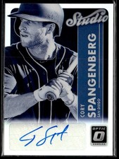 2017 Donruss Optic Cory Spangenberg Studio Signatures HSC