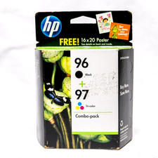   HP 96/97 Genuine Ink Cartridges 2-Pack Black  Tri-Color EXP 10/2011  