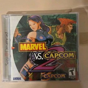 Marvel vs Capcom 1 & 2 Sega Dreamcast CIB Complete Tested Near Mint