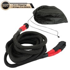 Silscvtt 78 X 30ft Kinetic Energy Truck Tow Recovery Nylon Rope 28660 Lbs Silscvtt 78 X 30ft Kinetic Energy Truck Tow Recovery Nylon Rope 28660 Lbs