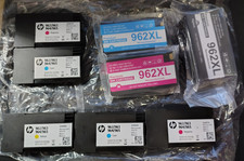 LOT of 8 HP 962XL 964 Blk Cyan Magenta Yellow Color Ink OEM  Compatible READ B1