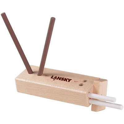 Lansky TurnBox Schärfsystem mit je 2 Fein und Medium Keramik-Schleifstäben LCD5D