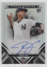 2022 Topps Finest Rookies Design Variation Luis Gil #FRDA-LG Auto 01t3