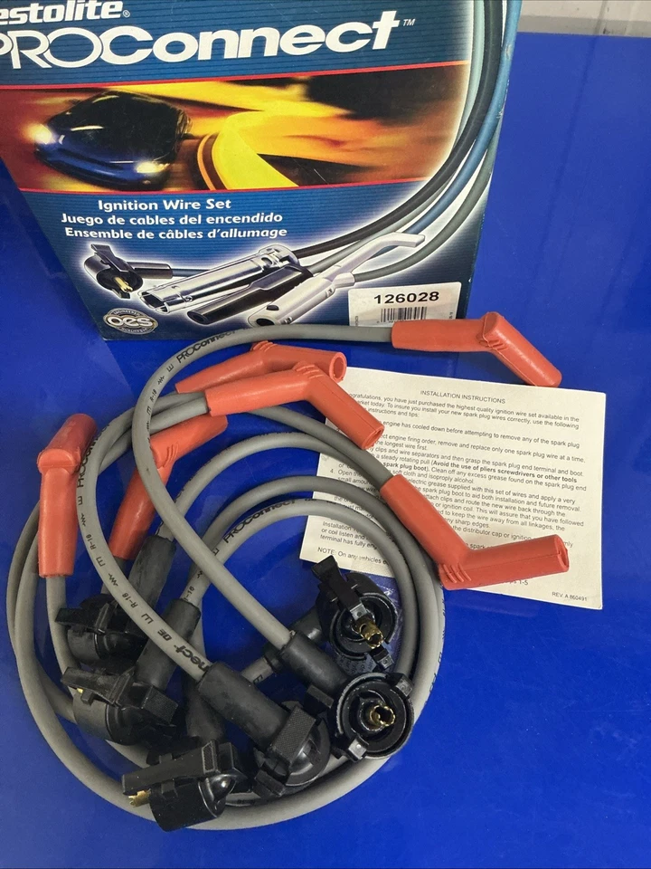 Комплект проводов свечей зажигания Prestolite 126028 - Изображение 2 из 2