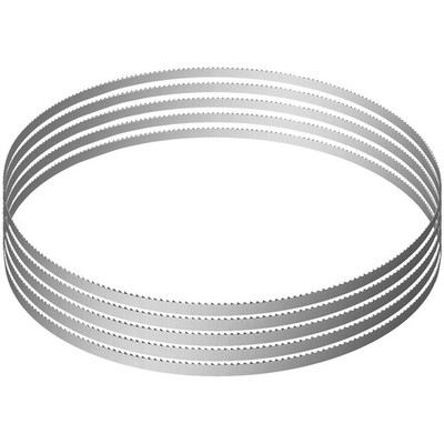 High-Performance 65x0.63x0.02in Bandsaw Blade 5PC Efficient