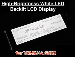 YAMAHA SY99 LCD Affichage blanc LED Module de remplacement du rétroéclairage Nouveau