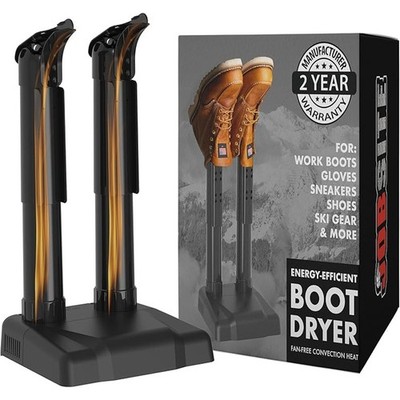 Energy-Efficient Boot Dryer Fan-Free Convection Heat for Boots, Shoes & Ski Gear