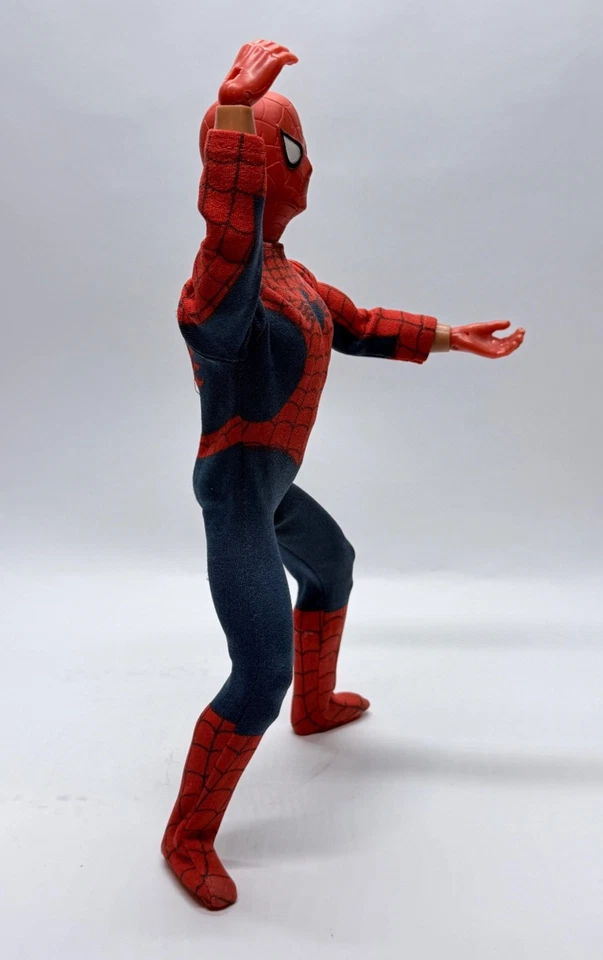Figura de acción posable Mego 1978 vintage Amazing Spiderman 12" LIMPIA Foto 4 de 4