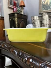 1950’s Vintage Pyrex Loaf Pan #213 Yellow 1.5qt MCM Ovenware Bread EXC