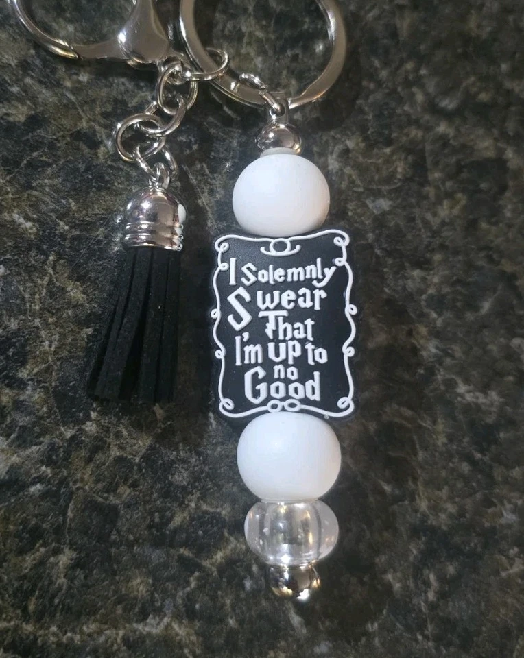 Harry Potter Silicone Keychain Bag Charm  - 4 inches - Harry Potter Quotes Gifts - Image 3 of 4