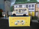 Matchbox 1-75 Series No47 "Gallones" Commer Ice Cream Van, Ex-Cond, Boxed Lesney