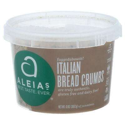 Aleia's Italian Gluten-Free Breadcrumbs 13 oz (Pack of 3)