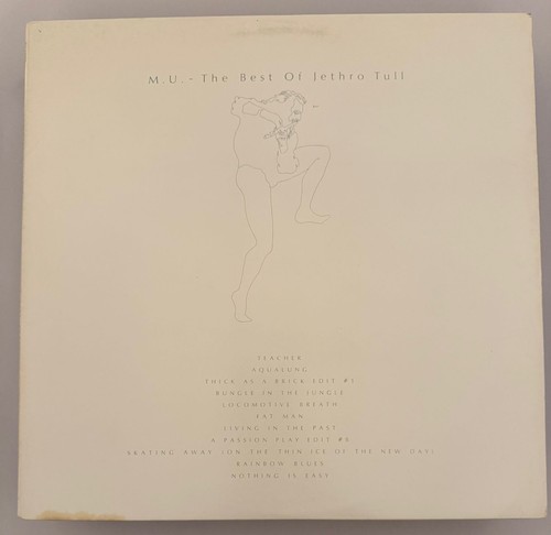 JETHRO TULL – M.U. - THE BEST OF JETHRO TULL - VINYL LP 1975 CHRYSALIS - VG+ A32