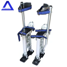 24-40 Inch Aluminum Stilt Drywall Painting Stilts For Painter Taping Tool Silver