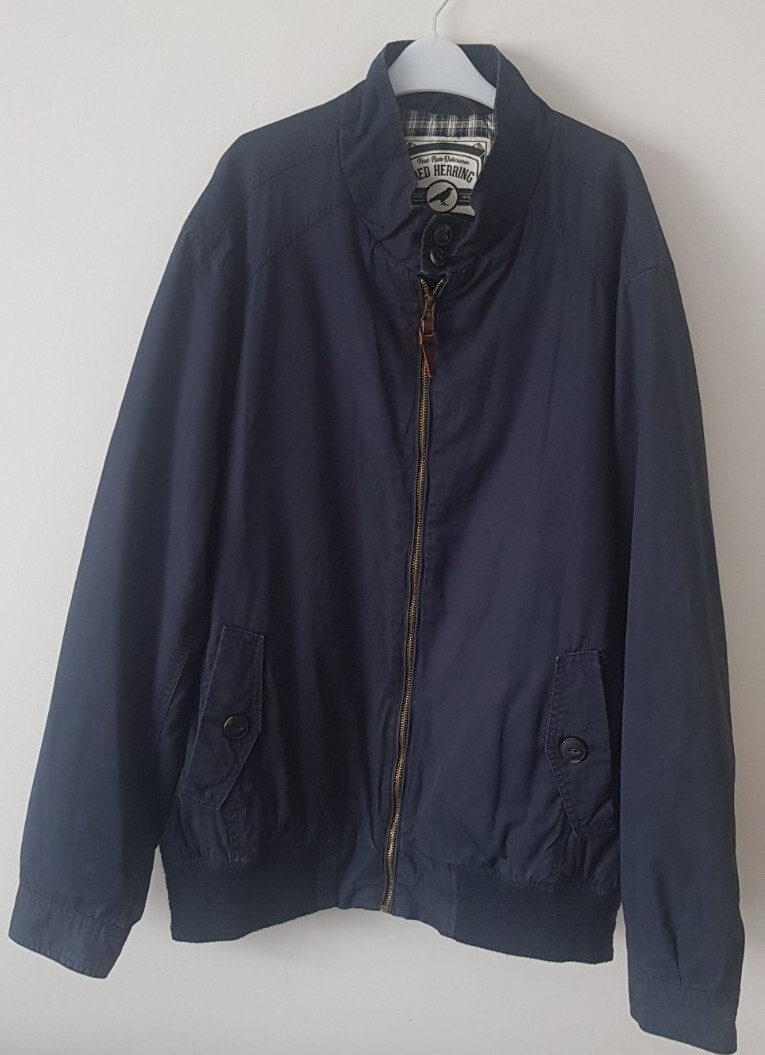 EX Debenhams Red Herring Men's Large Navy Jacket UK