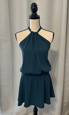slim fit dress slacks Trouble Emerald Mini Dress - US 2 main image 0