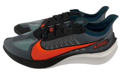 Nike Zoom Gravity Shoes Men's SZ BQ3202-300 Midnight Turquoise Green  Orange
