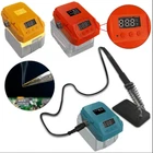 60W Cordless Electric Soldering Iron LCD Station for Milwaukee for Makita 18V