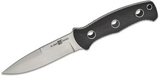 AMK5100 Al Mar S.E.R.E. Operator 30 Fixed D2 Satin Blade Black G10 Handle Black