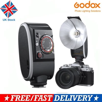 Flash Speedlite para cámara retro Godox Lux Senior para Canon Nikon Sony Fujifilm Reino Unido