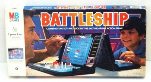Strategy Battleships Plastic Board & Traditional Games