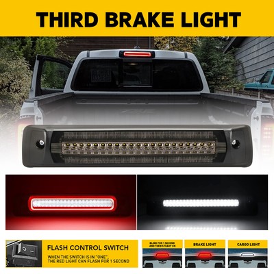 LED Third 3rd Brake Light Cargo lamp For Chevy Colorado GMC Canyon 2015-2023 E D