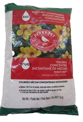 Perky-Pet Hummingbird Sucrose Instant Nectar Concentrate 2 lb makes 192 fl onces