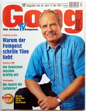 Gong 1997 17 Friedrich von Thun Horst Tappert...