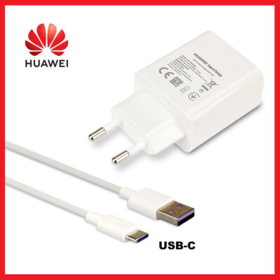 Original Huawei Schnell Ladegerät USB-C Ladekabel P10 P20 Pro P30 Honor 20 Mate