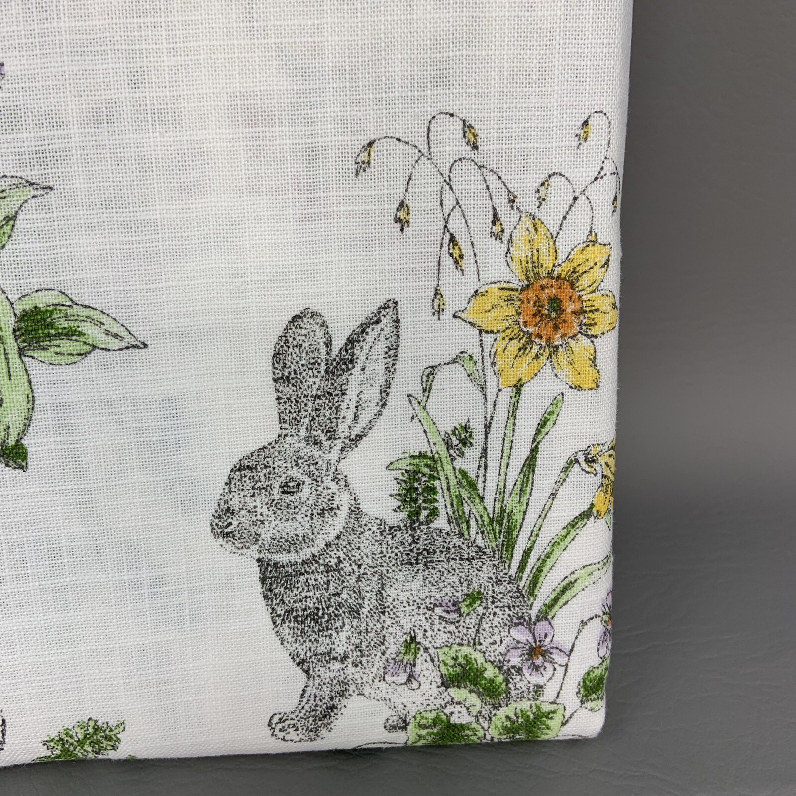 Rachel Ashwell Farmhouse Easter Bunny Rabbit Spring Tablecloth Cotton ...