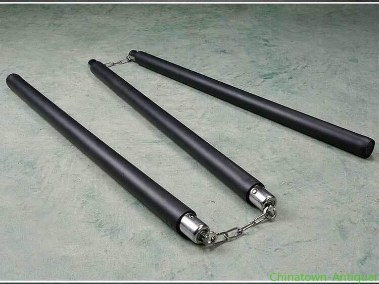19.6" Foam Padded Three Sectional Staff for Martial Arts Training