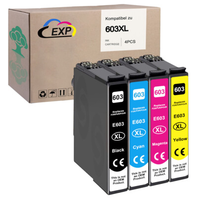 Druckerpatronen 603XL für Epson XP-4155 2150 4150 3150 3155 2155 WF-2840 2870DWF